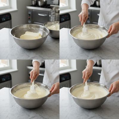 طرز تهیه کرم پنیری کلاسیک