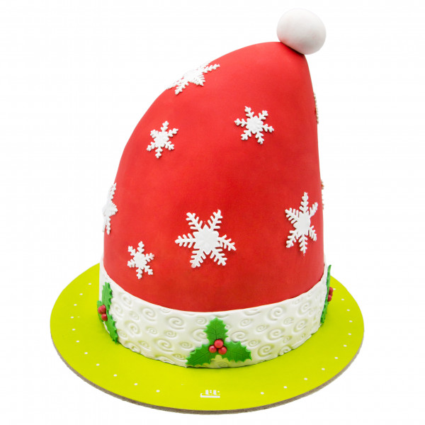کیک کلاه زمستانی