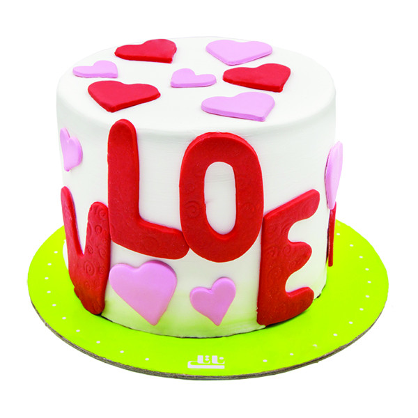 کیک عاشقانه
