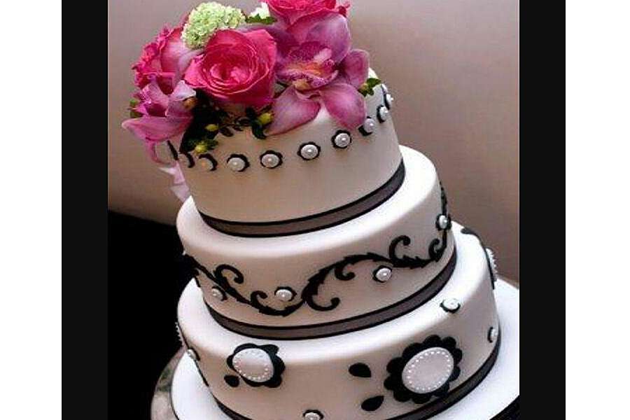 کیک عروسی گلبهار