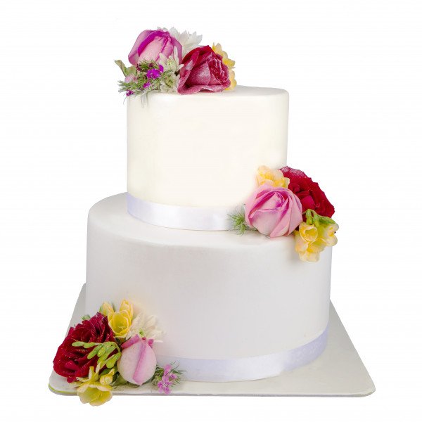 کیک گل عروس
