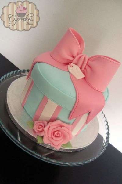 کیک تولد دخترانه ثمین