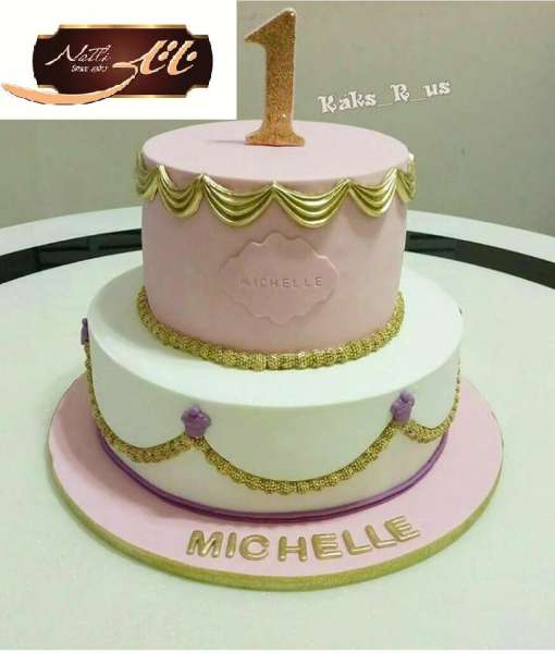 کیک تولد دخترانه کلاسیک 4
