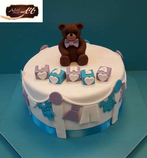 کیک تولد خرس تنبل