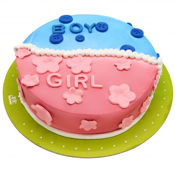 کیک تعیین  جنسیت فانتزی