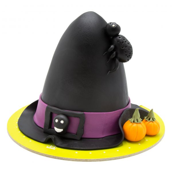کیک هالووین کلاه جادوگر
