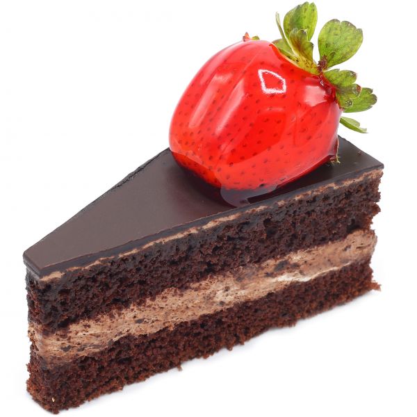 دسر شکلاتی مثلثی