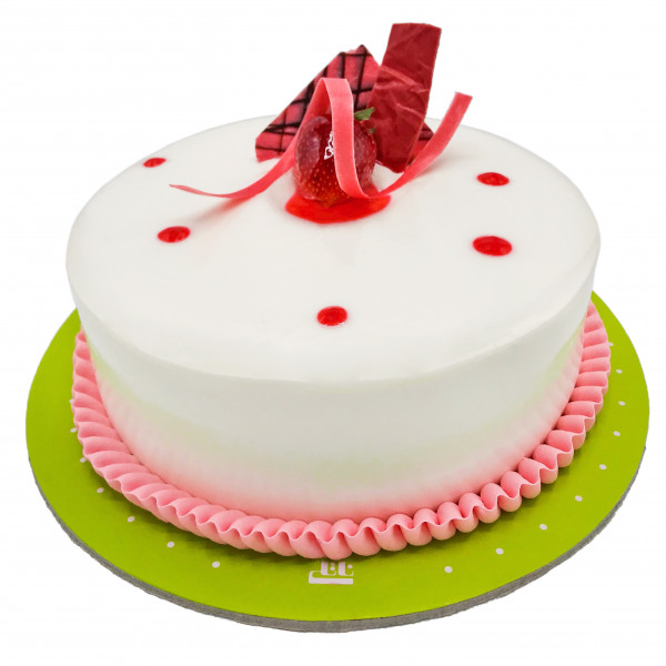 کیک ژله ای وانیلی 2
