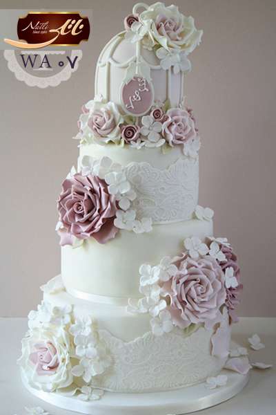 کیک عروسی مهسا