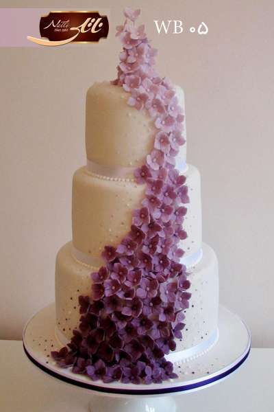 کیک عروسی آبشار