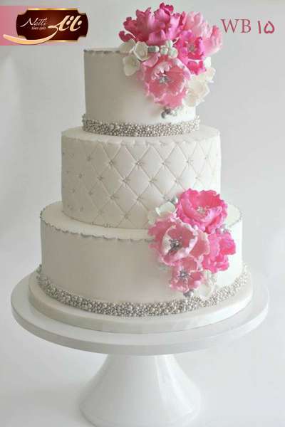 کیک عروسی گل آرا