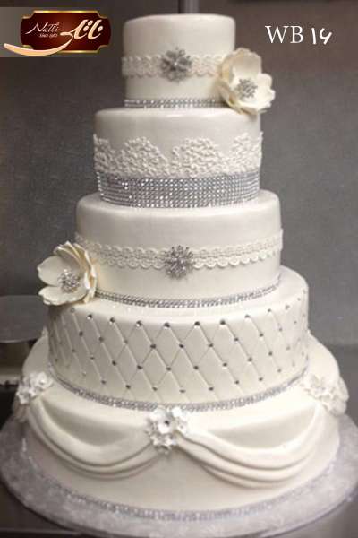 کیک عروسی المیرا