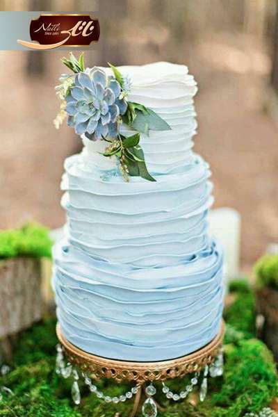 کیک عروسی فیروزه 1