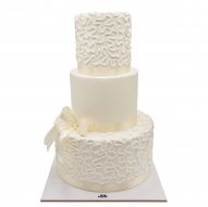 کیک عروس سپید