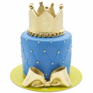کیک تولد دخترانه تاج پرنس هری