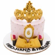 کیک تولد دخترانه ملکه زرتاج