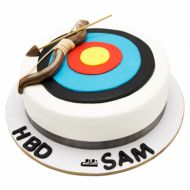 کیک تولد پسرانه تیر کمان