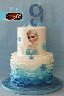 کیک تولد دخترانه السا 3