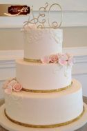کیک عروسی الهام 